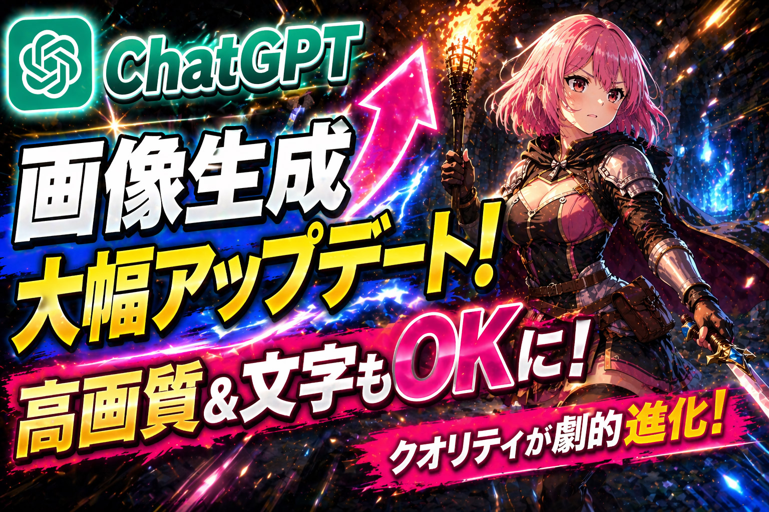 ChatGPT画像生成大幅アップデート